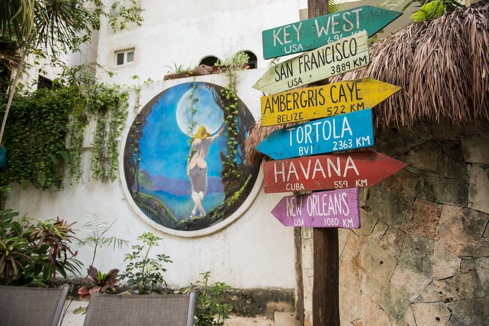 Luna Blue Hotel Playa Del Carmen Kültér fotó